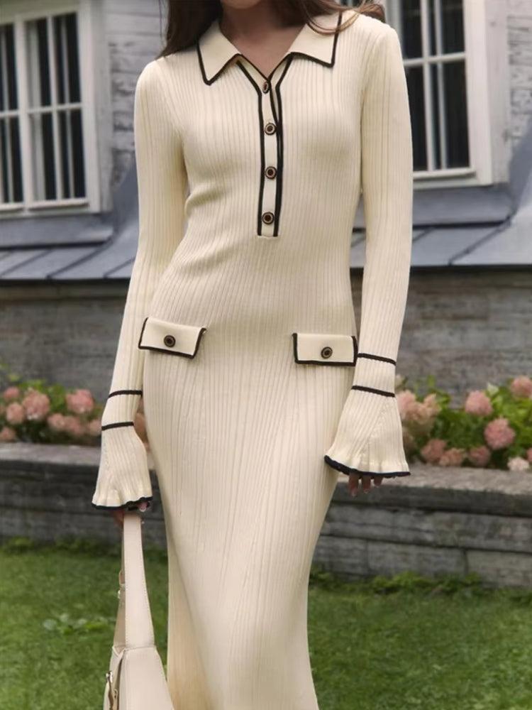 Classic Ribbed Midi Dress Classic Ribbed Midi Dress