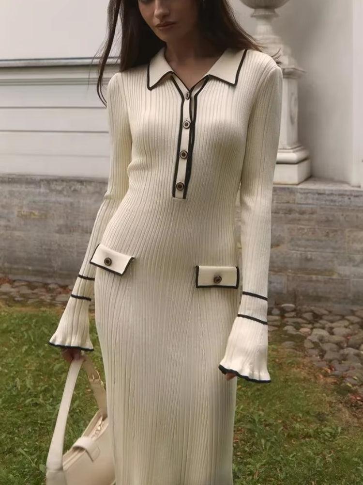 Classic Ribbed Midi Dress Classic Ribbed Midi Dress