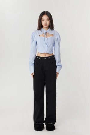 Classiccore Cut Out Crop Shirt