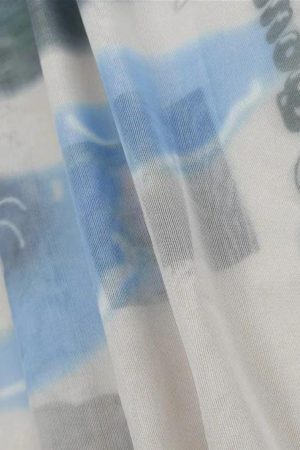 Cloud Monster Mesh Top