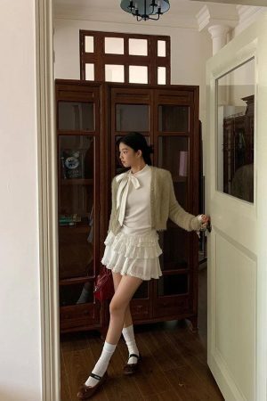 Coquette Bow Neck Blouse