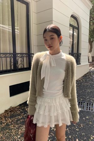 Coquette Bow Neck Blouse