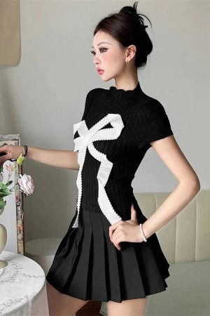Coquette Bow Patch Tee