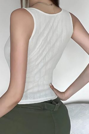 Coquette Bow Pointelle Top