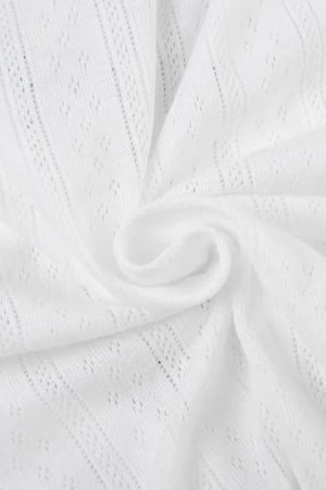 Coquette Bow Pointelle Top