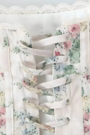 Coquette Floral Corset Top