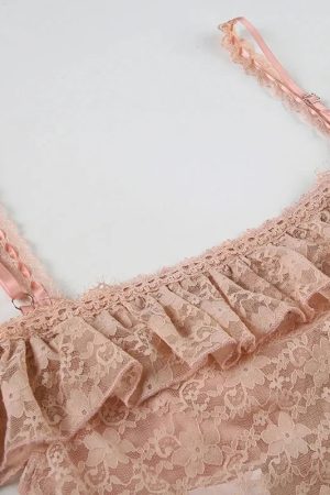 Coquette Lace Crop Top