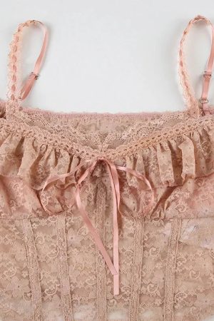Coquette Lace Crop Top