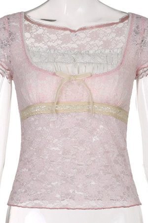 Coquette Lace Detailed Top