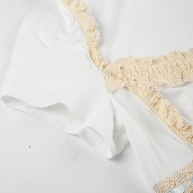 Coquette Lace Trim Top Coquette Lace Trim Top