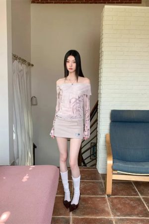 Coquette Lace Up Off Shoulder Top