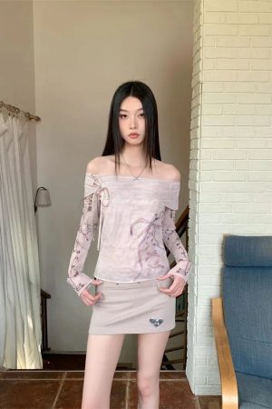 Coquette Lace Up Off Shoulder Top