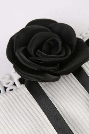 Coquette Rose Corduroy Mini Dress