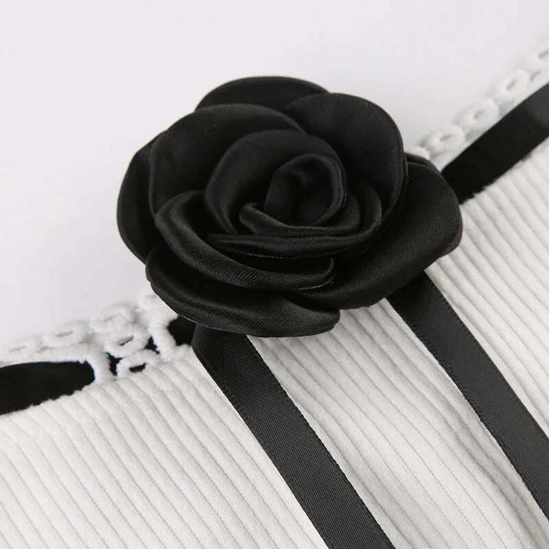 Coquette Rose Corduroy Mini Dress Coquette Rose Corduroy Mini Dress