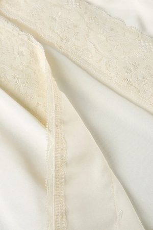 Coquette Split Front Lace Top