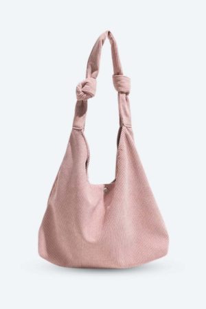 Corduroy Hobo Shoulder Bag