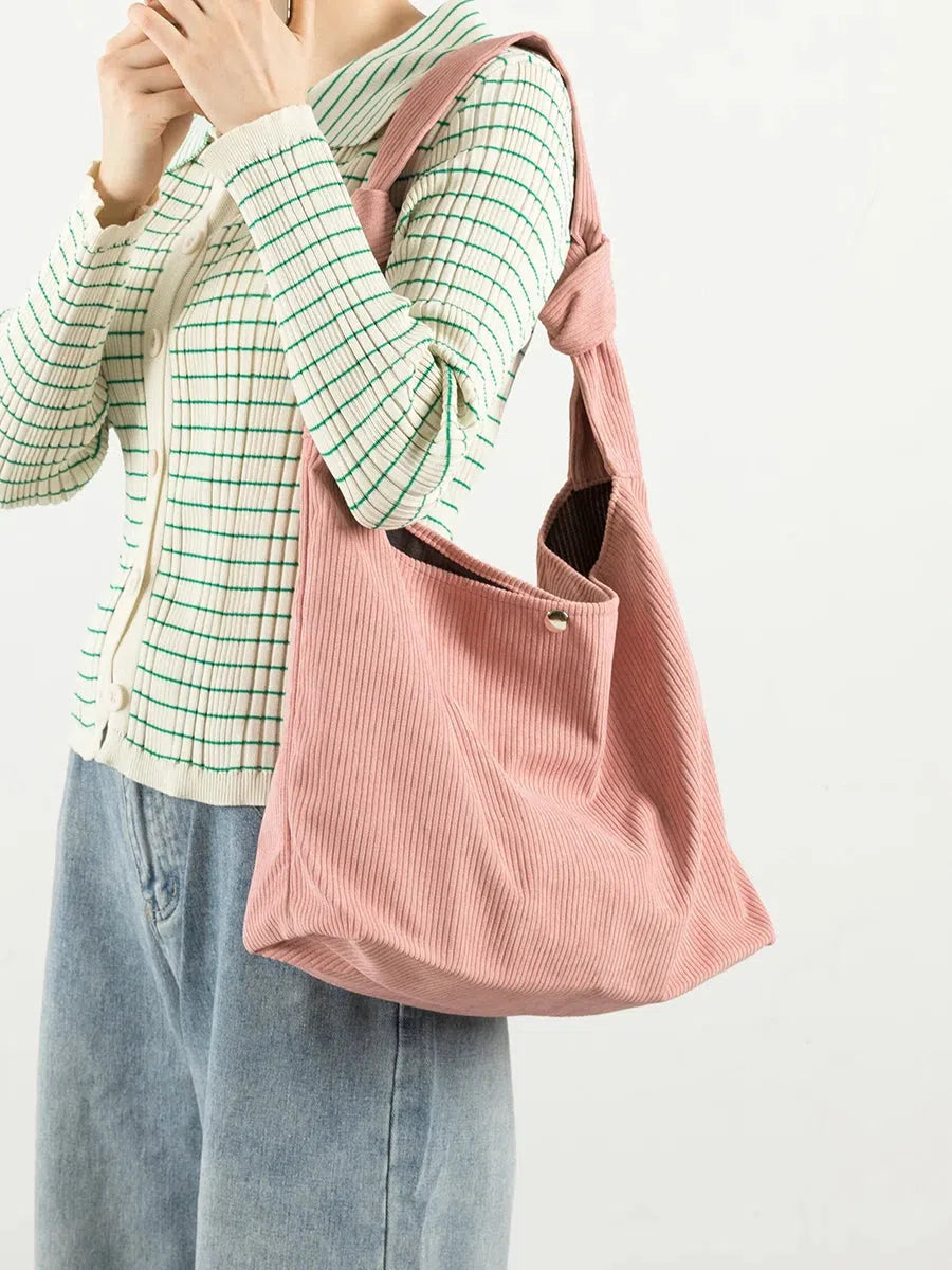 Corduroy Hobo Shoulder Bag Corduroy Hobo Shoulder Bag