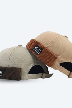 Corduroy Skull Cap