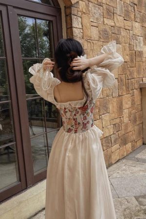 Cottagecore Maxi Dress