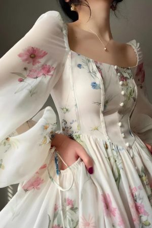 Cottagecore Maxi Dress