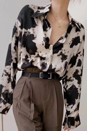 Cow Print Shirt