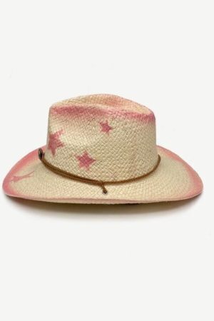 Cowgirl Adjustable Woven Straw Hat