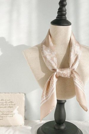 Cowgirl Satin Paisley Bandana