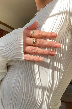 Crinkle Long Sleeve Top