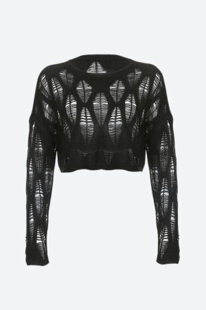 Crochet Crop Sweater