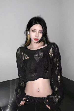 Crochet Crop Sweater