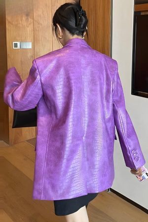 Crocodile Blazer Jacket