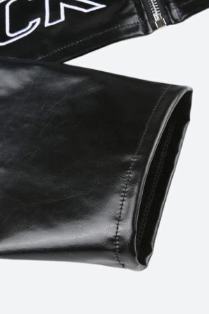 Cropped Biker Jacket