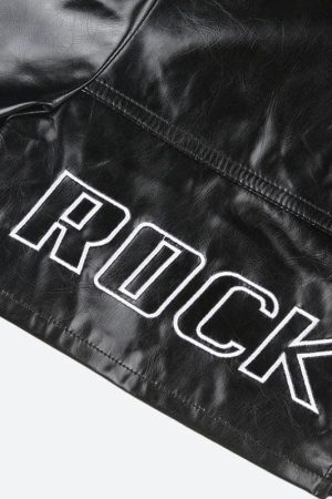 Cropped Biker Jacket