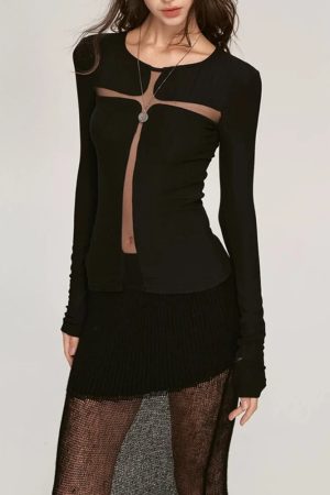 Cross Cut Out Top
