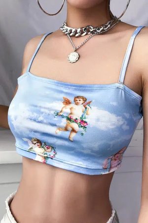 Cupid Angel Crop Top