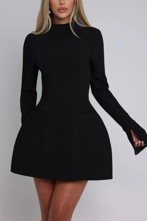 Cut Out Open Back Mini Dress