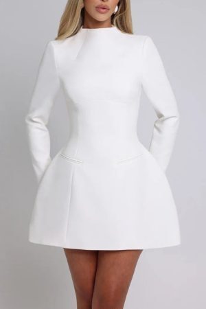 Cut Out Open Back Mini Dress