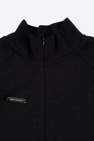 Cyberpunk Belted Corduroy Bodysuit