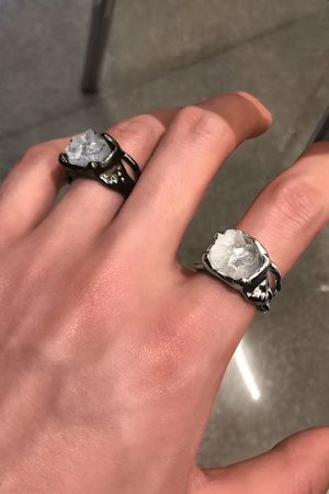 Cyberpunk Crystal Ring