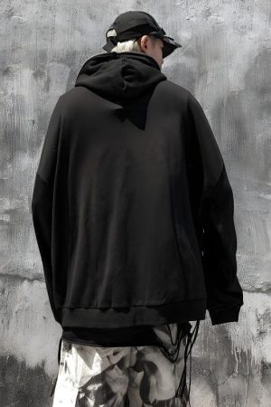 Cyberpunk Ghost Full Zip-Up Hoodie