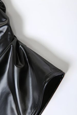 Cyberpunk Halter Neck Tie Top