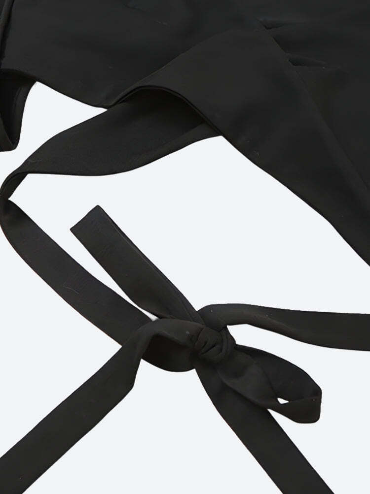 Cyberpunk Hooded Wrap Around Crop Top Cyberpunk Hooded Wrap Around Crop Top