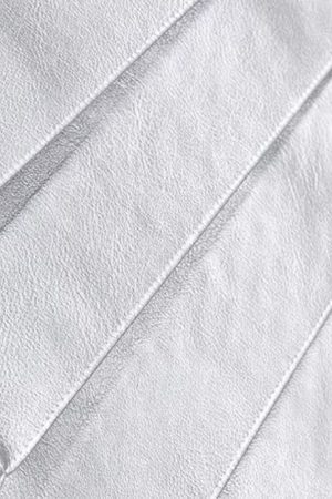 Cyberpunk Metallic Mini Skirt