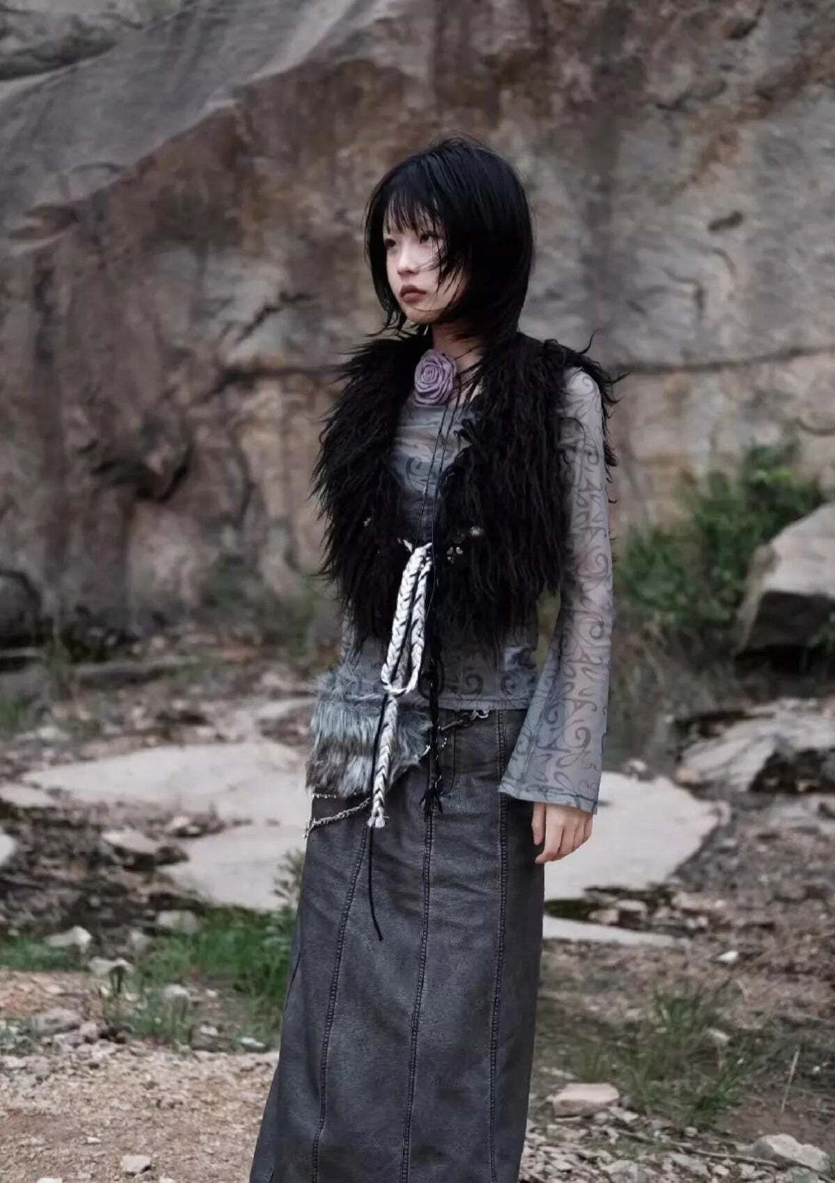 Cyberpunk Sheer Top Cyberpunk Sheer Top