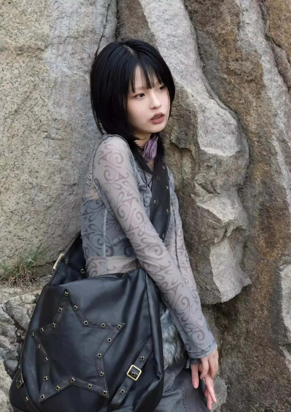 Cyberpunk Sheer Top Cyberpunk Sheer Top