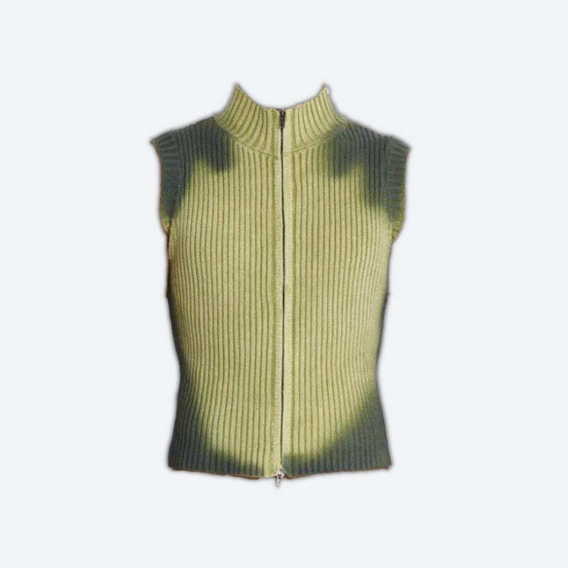 Cyberpunk Zip-Up Cardigan Vest Cyberpunk Zip-Up Cardigan Vest