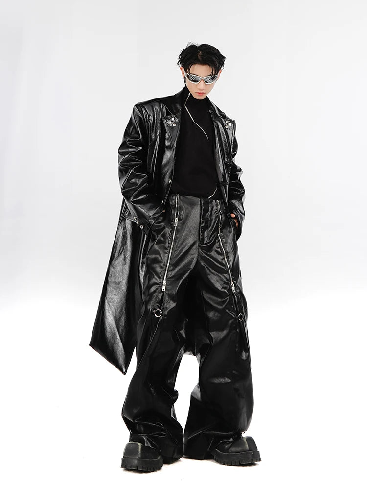 Cyberpunk Zip-Up Parachute Pants Cyberpunk Zip-Up Parachute Pants