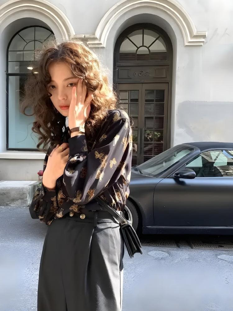 Dark Academia Butterfly Shirt Dark Academia Butterfly Shirt