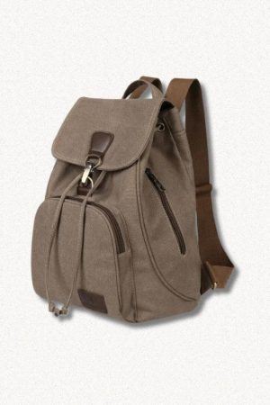Dark Academia Canvas Backpack