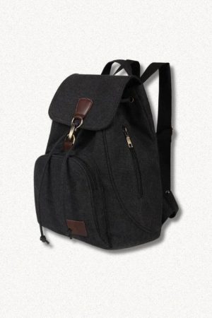 Dark Academia Canvas Backpack